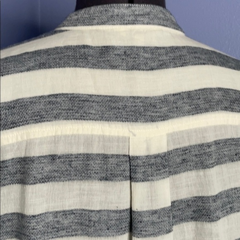 Lucky brand top size Large bohemian striped top - Picture 3 of 5